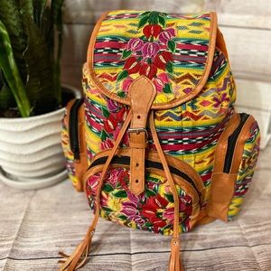 Guatemalan Huipil Backpack